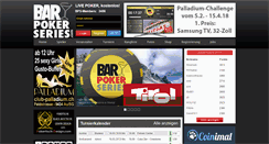 Desktop Screenshot of barpokerseries.com
